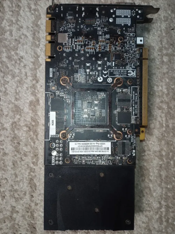 Дискретна відеокарта nVidia GeForce GTX 760, 2 GB GDDR5, 256-bit / 1x HDMI, 1x DisplayPort, 2x DVI б/в - зображення 3