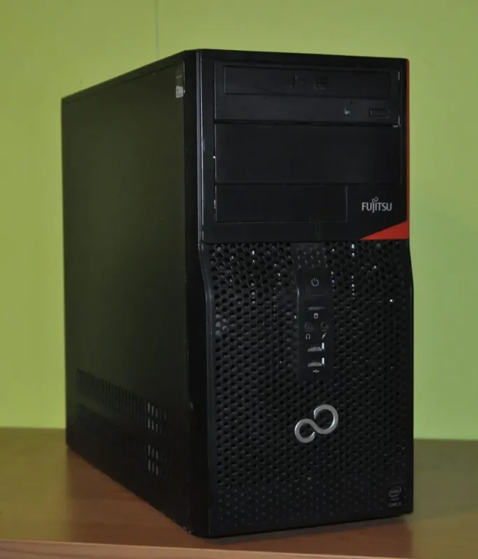 Комп'ютер Fujitsu Esprimo P420 E85 Tower / Intel Core i5-4590 (4 ядра по 3.3 - 3.7 GHz) / 8 GB DDR3 / 120 GB SSD / Intel HD Graphics 4600 / DVD-ROM / Windwos 10 Pro б/в - зображення 5