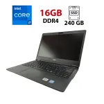 Ноутбук Fujitsu-Siemens LifeBook U749 / 14" (1920x1080) IPS / IPS / Intel Core i7-8565U (4 (8) ядра по 1.8 - 4.6 GHz) / 16 GB DDR4 / 240 GB SSD / Intel UHD Graphics for 8th Generation Intel / WebCam б/в