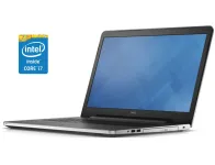 Ноутбук Dell Inspiron 5758 / 17.3" (1600x900) TN / Intel Core i7-5500U (2 (4) ядра по 2.4 - 3.0 GHz) / 8 GB DDR3 / 240 GB SSD / Intel HD Graphics 5500 / WebCam / DVD-ROM / Win 10 Pro б/в