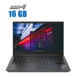 Ноутбук Lenovo ThinkPad E14 Gen 2 / 14" (1920x1080) IPS / Intel Core i3-1115G4 (2 (4) ядра по 1.7 - 4.1 GHz) / 16 GB DDR4 / 256 GB SSD M.2 / Intel UHD Graphics / WebCam б/в