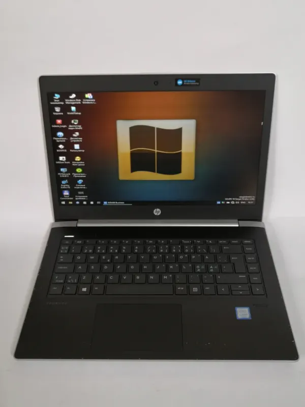 Ультрабук Б-класс HP ProBook 440 G5 / 14" IPS / Core i5-8250U (4(8) ядра по 1.6-3.4 GHz) / 8GB DDR4 / 256GB SSD /HD Graphics 620 / WebCam / HDMI б/в - зображення 2