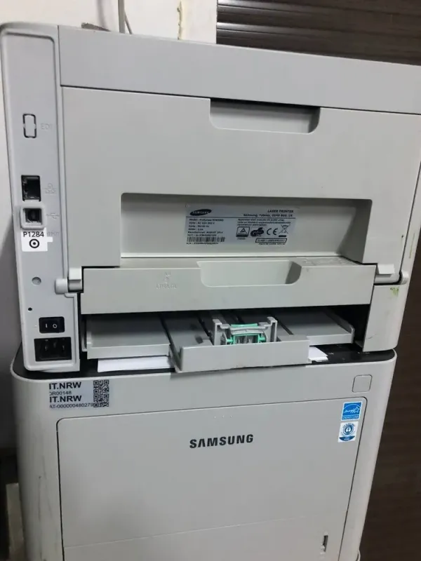 Принтер Samsung ProXpress SL-M3820ND / Лазерний монохромний друк / 1200x1200 dpi / A4 / 38 стор/хв / USB 2.0, Ethernet / Дуплекс б/в - зображення 2