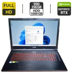 Ігровий ноутбук MSI GE75 Raider 9SE / 17.3" (1920x1080) IPS / Intel Core i7-8750H (6 (12) ядер по 2.2 - 4.1 GHz) / 16 GB DDR4 / 256 GB SSD + 1000 GB HDD / nVidia GeForce RTX 2060, 6 GB GDDR6, 192-bit / WebCam б/в