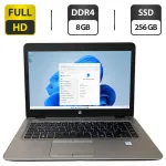 Ультрабук HP EliteBook 840 G3 / 14" (1920x1080) TN / Intel Core i5-6300U (2 (4) ядра по 2.4 - 3.0 GHz) / 8 GB DDR4 / 256 GB SSD / Intel HD Graphics 520 / WebCam б/в