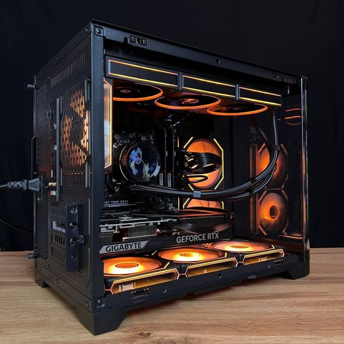 Збірка на замовлення ігровий ПК GameMax Hype-M Black Tower / AMD Ryzen 7 7700 (8 (16) ядер по 3,8 - 5,3 ГГц) / 32 ГБ DDR5 / 1000 ГБ SSD M.2 / nVidia GeForce RTX 5070, 12 ГБ GDDR7, 192-bit / 750 Вт - изображение 7