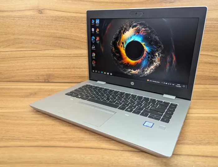 Ноутбук HP ProBook 640 G5 / 14" (1920x1080) IPS / Intel Core i5-8265U (4 (8) ядра по 1.6 - 3.9 GHz) / 8 GB DDR4 / 256 GB SSD / Intel UHD Graphics 620 / WebCam / TouchID / Windows 10 б/в - зображення 11