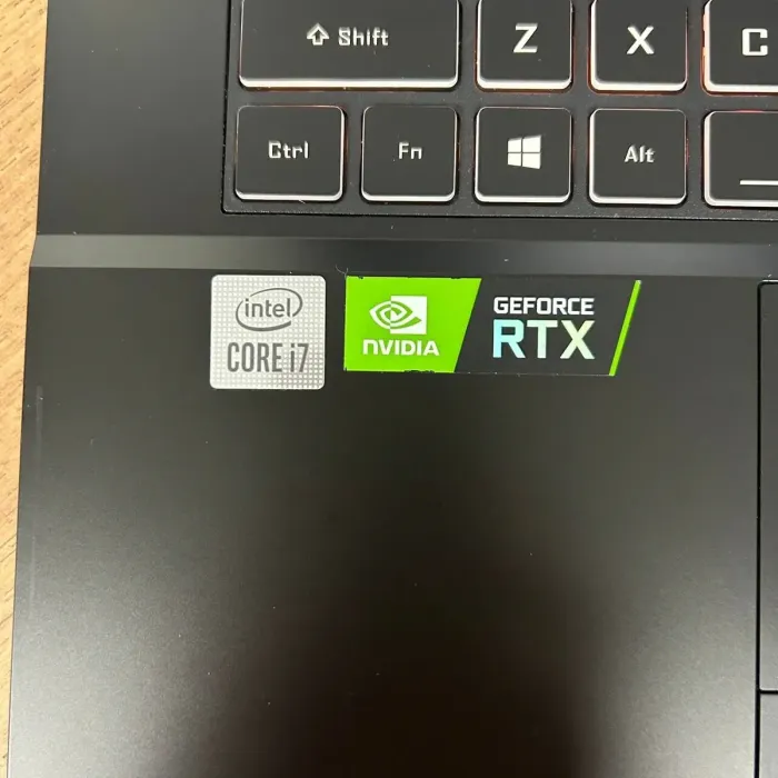 Ігровий ноутбук Б-клас Gigabyte Aorus 7 KB / 17.3" (1920x1080) IPS / Intel Core i7-10750H (6 (12) ядер по 2.6 - 5.0 GHz) / 16 GB DDR4 / 512 GB SSD / nVidia GeForce RTX 2060, 6 GB GDDR6, 192-bit / WebCam б/в - зображення 8