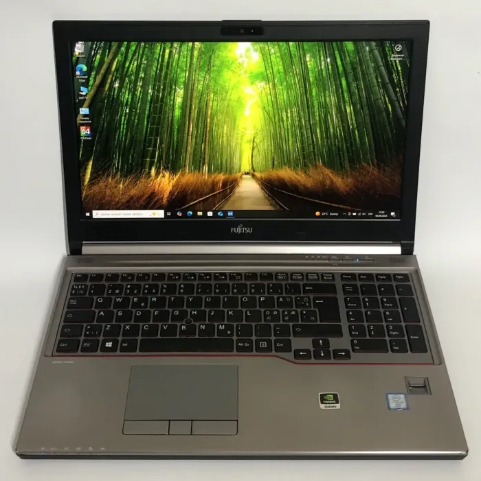 Мобільна робоча станція Fujitsu Celsius H760 / 15.6" (1920x1080) IPS / Intel Core i5-6440HQ (4 ядра по 2.6 - 3.5 GHz) / 16 GB DDR4 / 256 GB SSD / nVidia Quadro M600M, 2 GB GDDR5, 128-bit / WebCam / DisplayPort б/в - зображення 4