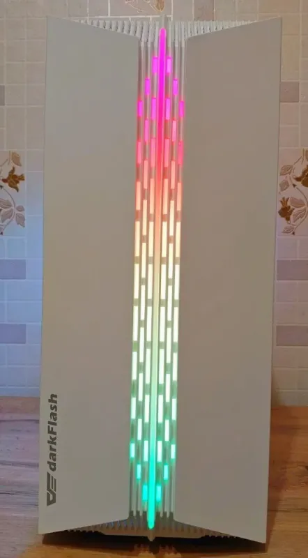 Ігровий ПК DarkFlash DK151 Tower NEW / Intel Xeon E5-2697 v3 (14 (28) ядер по 2.6 - 3.6 GHz) / 32 GB DDR4 / 480 GB SSD NEW / nVidia GeForce RTX 3070, 8 GB GDDR6, 256-bit / HDMI / 600W б/в - зображення 3