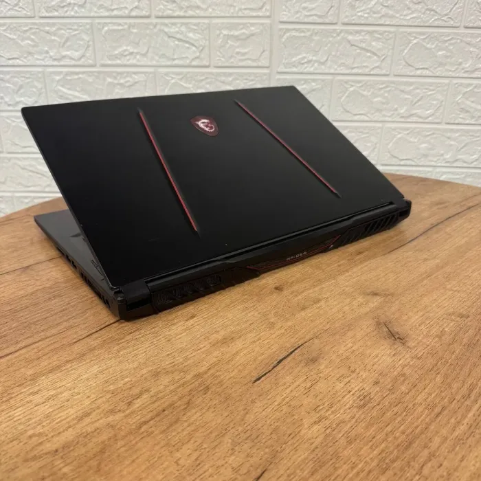 Ігровий ноутбук Б-клас MSI GE75 Raider 10SE / 17.3" (1920x1080) IPS / Intel Core i7-10750H (6 (12) ядер по 2.6 - 5.0 GHz) / 16 GB DDR4 / 512 GB SSD / nVidia GeForce RTX 2060, 6 GB GDDR6, 192-bit / WebCam б/в - зображення 6