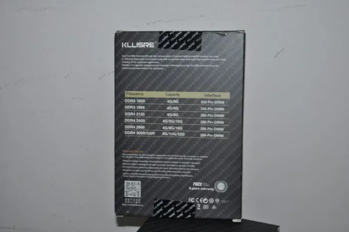 Оперативна пам'ять для ПК Kllisre / 32 GB (2x 16 GB) / 2Rx4 / DDR4 / 3200 MHz - зображення 9