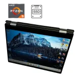 Ноутбук-трансформер Dell 7425 2-In-1 / 14" (1920x1200) IPS / AMD Ryzen 5 5625U (6 (12) ядер по 2.3 - 4.3 GHz) / 8 GB DDR4 / 256 GB SSD M.2 / AMD Radeon RX Vega 7 / WebCam б/у