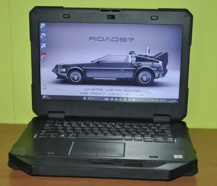 Захищений ноутбук Б-клас Dell Latitude 5414 Rugged / 14" (1366x768) TN / Intel Core i5-6300U (2 (4) ядра по 2.4 - 3.0 GHz) / 8 GB DDR4 / 256 GB SSD / Intel HD Graphics 520 / WebCam / Wi-Fi / Bluetooth / Windows 11 Pro б/в - зображення 5