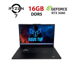 Ігровий ноутбук Asus TUF A17 FA707RM / 17,3" (1920x1080) IPS / AMD Ryzen 7 6800H (8 (16) ядер по 3,2 - 4,7 ГГц) / 16 ГБ DDR5 / 1000 ГБ SSD NVMe / nVidia GeForce RTX 3060, 6 ГБ GDDR6, 192-біт / Веб-камера б/в