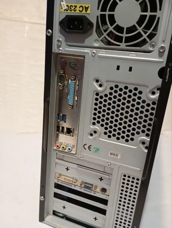 ПК Б-клас HuntKey Tower / AMD Athlon II X3 450 (3 ядра по 3.2 GHz) / 8 GB DDR3 / 64 GB SSD + 250 GB HDD / nVidia GeForce 7600 GS, 512 MB DDR2, 128-bit / Win 7 б/в - зображення 4