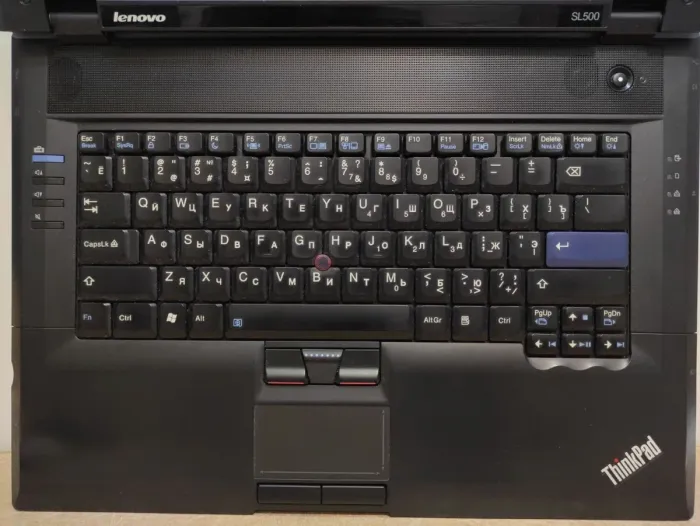 Ноутбук Б-клас Lenovo ThinkPad SL500 / 15.4" (1280x800) TN / Intel Celeron T3100 (2 ядра по 1.9 GHz) / 4 GB DDR2 / 120 GB SSD / Intel GMA Graphics X4500 / DVD-ROM б/в - зображення 3