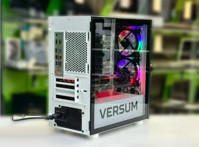 Ігровий ПК Versum Lich Tower / AMD Ryzen 7 5800X (8 (16) ядер по 3.8 - 4.7 GHz) / 32 GB DDR4 / 512 GB SSD M.2 + 4000 GB HDD / AMD Radeon RX 6700 XT, 12 GB GDDR6, 192-bit / Win 11 б/в - зображення 3