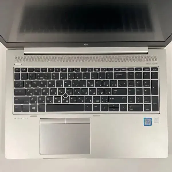 Ультрабук HP EliteBook 850 G6 / 15.6" (1920x1080) IPS / Intel Core i5-8365U (4 (8) ядра по 1.6 - 4.1 GHz) / 16 GB DDR4 / 256 GB SSD / Intel UHD Graphics / TouchID / WebCam б/в - зображення 3