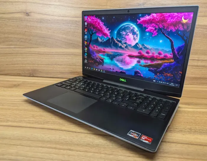 Ігровий ноутбук Dell G5 5505 / 15.6" (1920x1080) IPS / AMD Ryzen 7 4800H (8 (16) ядер по 2.9 - 4.2 GHz) / 32 GB DDR4 / 512 GB SSD / AMD Radeon RX 5600M, 6 GB GDDR6, 192-bit / WebCam / Windows 10 б/в - зображення 5