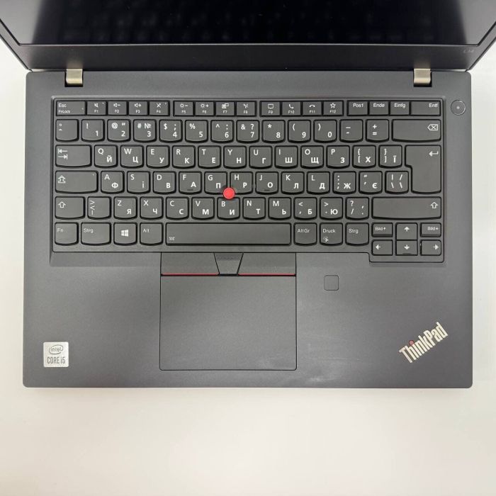 Ультрабук Lenovo ThinkPad L14 / 14" (1920x1080) IPS / Intel Core i5-10210U (4 (8) ядра по 1.6 - 4.2 GHz) / 16 GB DDR4 / 256 GB SSD / Intel UHD Graphics for 10th Generation / WebCam б/в - зображення 4