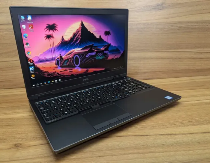 Мобільна робоча станція Dell Precision 7530 / 15.6" (1920x1080) IPS / Intel Xeon E-2186M (6 (12) ядер по 2.9 - 4.8 GHz) / 64 GB DDR4 / 512 GB SSD / nVidia Quadro P2000, 4 GB GDDR5, 128-bit / HDMI / Windows 10 б/в - зображення 4