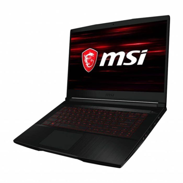 Ігровий ноутбук MSI GF63 Thin 10UC-675NEU / 15.6" (1920x1080) IPS / Intel Core i5-10500H (6 (12) ядер по 2.5 - 4.5 GHz) / 16 GB DDR4 / 512 GB SSD / nVidia GeForce RTX 3050, 4 GB GDDR6, 128-bit / WebCam б/в - зображення 3