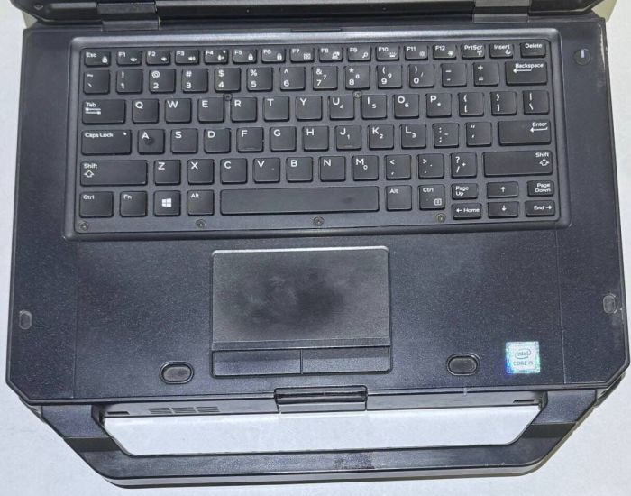Захищений ноутбук Б-класу Dell Latitude 5424 Rugged / 14" (1920x1080) IPS / Intel Core i5-8350U (4 (8) ядра по 1.7 - 3.6 GHz) / 16 GB DDR4 / 512 GB SSD / Intel UHD Graphics 620 / WebCam б/в - зображення 3