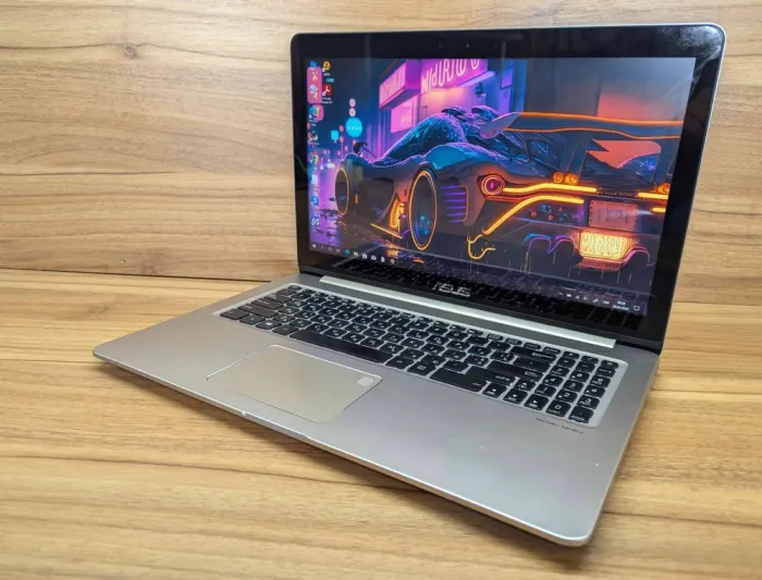 Ігровий ноутбук Asus N580V / 15.6" (1920x1080) IPS Touch / Intel Core i7-7700HQ (4 (8) ядра по 2.8 - 3.8 GHz) / 16 GB DDR4 / 512 GB SSD / nVidia GeForce GTX 1050, 4 GB GDDR5, 128-bit / WebCam / Windows 10 б/в - зображення 5