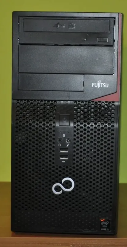Комп'ютер Fujitsu Esprimo P420 E85 Tower / Intel Core i5-4590 (4 ядра по 3.3 - 3.7 GHz) / 8 GB DDR3 / 120 GB SSD / Intel HD Graphics 4600 / DVD-ROM / Windwos 10 Pro б/в - зображення 2