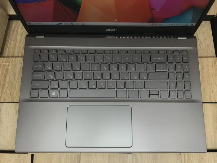 Ноутбук Acer Aspire 5 A515-57 / 15.6" (1920x1080) IPS / Intel Core i7-1255U (10 (12) ядер по 3.5 - 4.7 GHz) / 16 GB DDR4 / 256 GB SSD M.2 / Intel Iris Xe Graphics / WebCam / HDMI б/в - зображення 4