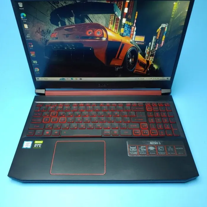 Ігровий ноутбук Acer Nitro 5 AN515-54 / 15.6" (1920x1080) IPS / Intel Core i5-9300H (4 (8) ядра по 2.4 - 4.1 GHz) / 16 GB DDR4 / 512 GB SSD / nVidia GeForce RTX 2060, 6 GB GDDR6, 192-bit / WebCam / Win 10 Home б/в - зображення 8