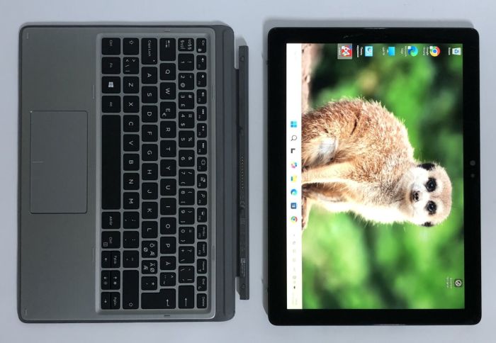 Нетбук-трансформер Dell Latitude 7200 2-in-1 / 12.3" (1920x1080) IPS Touch / Intel Core i5-8365U (4 (8) ядра по 1.6 - 4.1 GHz) / 16 GB DDR3 / 256 GB SSD NVMe / Intel UHD Graphics / WebCam / Win 11 Pro б/в - зображення 6