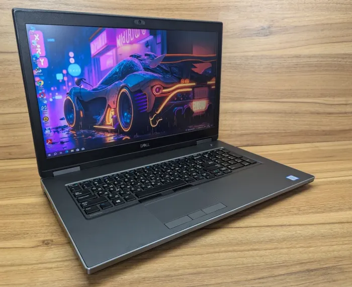 Мобільна робоча станція Dell Precision 7740 / 17.3" (1920x1080) IPS / Intel Core i7-9850H (6 (12) ядер по 2.6 - 4.6 GHz) / 32 GB DDR4 / 512 GB SSD / nVidia Quadro RTX 3000, 6 GB GDDR6, 192-bit / WebCam / Windows 10 б/в - зображення 4