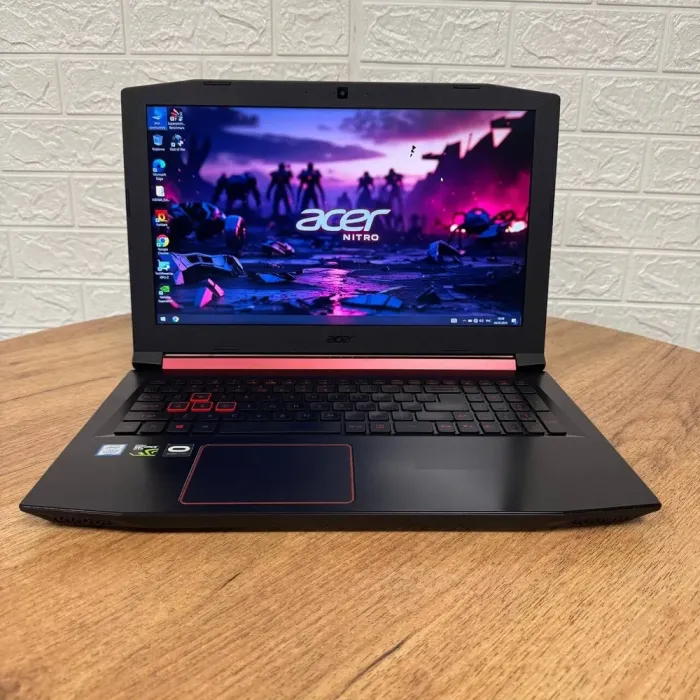 Ігровий ноутбук Б-клас Acer Nitro 5 AN515-53 / 15.6" (1920x1080) TN / Intel Core i5-8300H (4 (8) ядра по 2.3 - 4.0 GHz) / 16 GB DDR4 / 512 GB SSD / nVidia GeForce GTX 1050, 4 GB GDDR5, 128-bit / WebCam б/в - зображення 2
