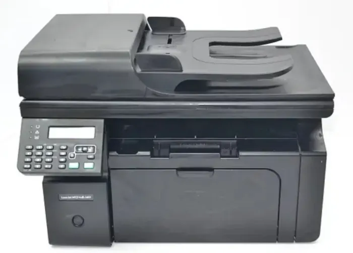 БФП принтер Б-клас HP LaserJet Pro M1214NFH MFP / Лазерний монохромний друк / 600x600 dpi / 18 стор/хв / A4 / USB Type-B, Ethernet / Кабелі в комплекті б/в - зображення 1