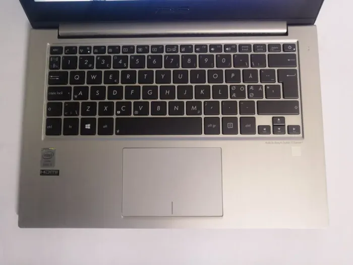 Ультрабук Asus ZenBook UX32L / 13.3" (1920x1080) IPS / Intel Core i7-4510U (2 (4) ядра по 2.0 - 3.1 GHz) / 8 GB DDR3 / 240 GB SSD / nVidia GeForce 840M, 2 GB GDDR3, 64-bit / WebCam / HDMI / Windows 10 Home б/в - зображення 8