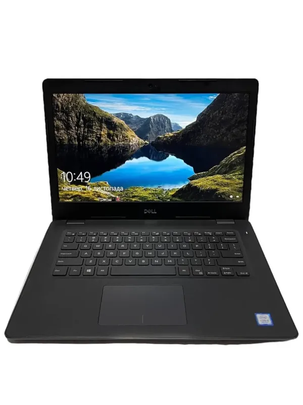 Ноутбук Dell Latitude 3490 / 14" (1920x1080) IPS / Intel Core i5-8250U (4 (8) ядра по 1.6 - 3.4 GHz) / 8 GB DDR4 / 256 GB SSD / Intel UHD Graphics 620 / WebCam / HDMI / Windows 10 Pro б/в - зображення 2
