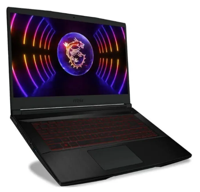 Ігровий ноутбук MSI GF63 Thin 12VF-402NEU / 15.6" (1920x1080) IPS / Intel Core i5-12450H (8 (12) ядер по 3,3 - 4,4 ГГц) / 16 ГБ DDR4 / 960 ГБ SSD / nVidia GeForce RTX 4060, 8 ГБ GDDR6, 128-bit / WebCam б/в - зображення 4