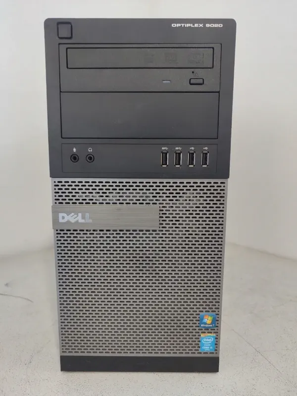 Комп'ютер Б-клас Dell OptiPlex 9020 Tower / Intel Core i5-4670 (4 ядра по 3.4 - 3.8 GHz) / 8 GB DDR3 / 240 GB SSD / Intel HD Graphics 4600 / DVD-ROM б/в - зображення 2
