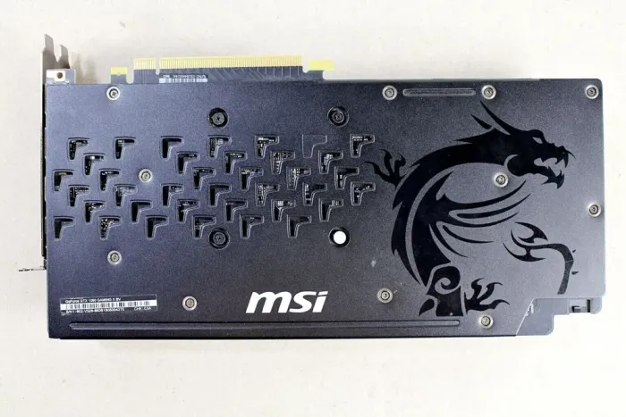 Дискретна відеокарта nVidia GeForce MSI GTX 1060 Gaming X, 6 GB GDDR5, 192-bit / 1x DVI, 1x HDMI, 3x DisplayPort б/в - зображення 4