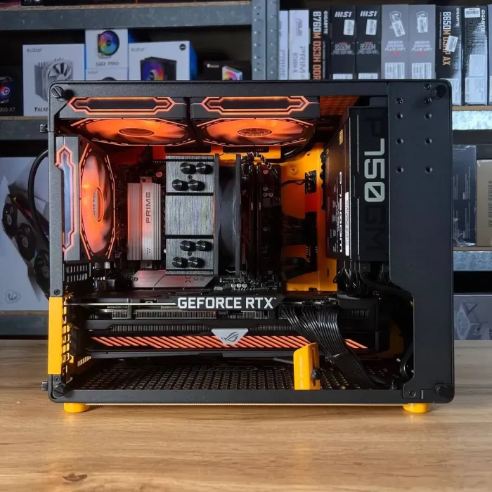 Збірка під замовлення: ігровий ПК Jonsbo Z20 Black Tower / AMD Ryzen 5 7500F (6 (12) ядер по 3.7 - 5.0 GHz) / 32 GB DDR5 / 1000 GB SSD M.2 / nVidia GeForce RTX 3070 Ti, 8 GB GDDR6X, 256-bit / 750W б/в - зображення 6