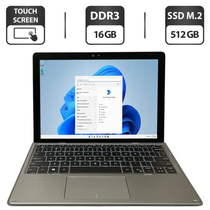 Планшет Dell Latitude 7200 2-in-1 / 12.3" (1920x1080) IPS Touch / Intel Core i7-10610U (4 (8) ядра по 1.8 - 4.9 GHz) / 16 GB DDR3 / 512 GB SSD M.2 / Intel UHD Graphics 620 / WebCam б/в - зображення 1