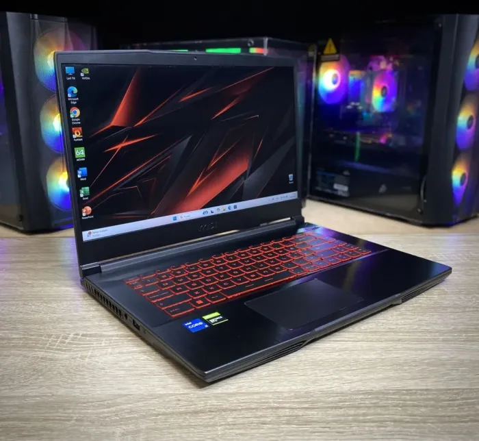 Ігровий ноутбук MSI GF63 Thin 11UC / 15.6" (1920x1080) IPS / Intel Core i5-11400H (6 (12) ядер по 2.7 - 4.5 GHz) / 8 GB DDR4 / 256 GB SSD / nVidia GeForce GTX 1650, 4 GB GDDR5, 128-bit / WebCam б/в - зображення 3