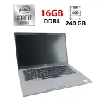 Ультрабук Dell Latitude 5410 / 14" (1920x1080) IPS / Intel Core i7-10510U (4 (8) ядра по 1.8 - 4.9 GHz) / 16 GB DDR4 / 240 GB SSD / Intel UHD Graphics for 10th Generation / WebCam б/в