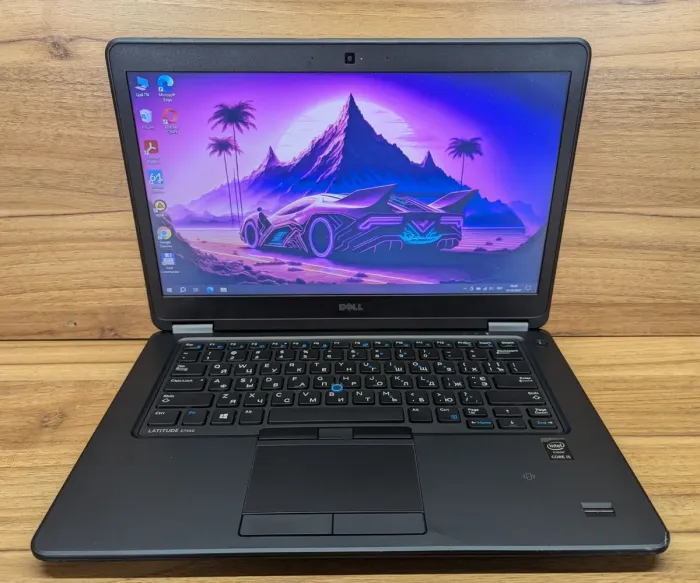 Ультрабук Б-клас Dell Latitude E7450 / 14" (1366x768) TN / Intel Core i5-5300U (2 (4) ядра по 2.3 - 2.9 GHz) / 8 GB DDR3 / 240 GB SSD / Intel HD Graphics 5500 / WebCam / Fingerprint / Windows 10 б/в - зображення 3