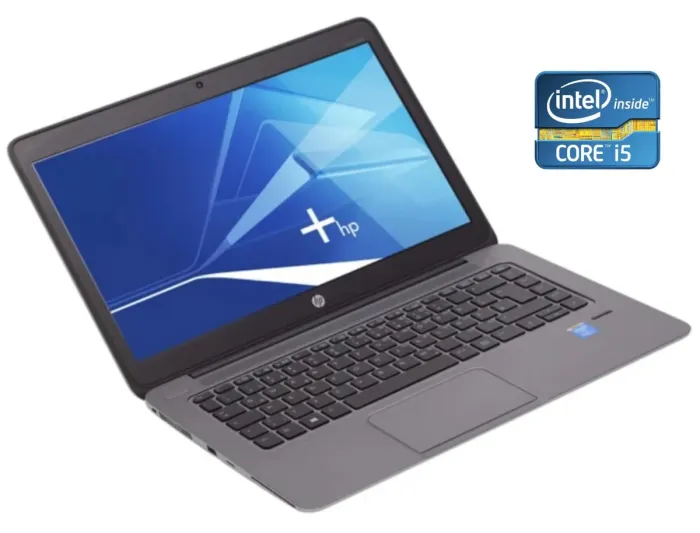 Ультрабук Б-клас HP EliteBook Folio 1040 G2 / 14" (1600x900) TN / Intel Core i5- 5300U (2 (4) ядра по 2.3 - 2.9 GHz) / 8 GB DDR3 / 256 GB SSD / Intel HD Graphics 5500 / WebCam б/в - зображення 1