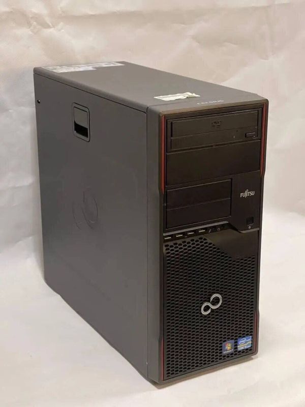 Комп'ютер Fujitsu Celsius W410 Tower / Intel Core i5-2400 (4 ядра по 3,1 - 3,4 ГГц) / 16 ГБ DDR3 / 120 ГБ SSD + 500 ГБ HDD / Intel HD Graphics 2000 / DVD-ROM б/в - изображение 4