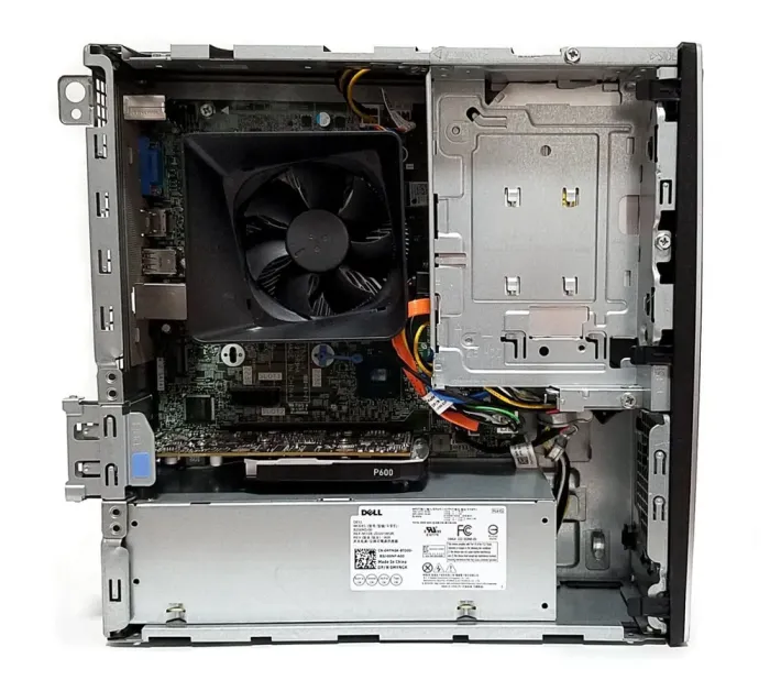 Комп'ютер Dell Inspiron 3470 SFF / Intel Core i3-8100 (4 ядра по 3.6 GHz) / 8 GB DDR4 / 256 GB SSD M.2 / nVidia Quadro P600, 2 GB GDDR5, 128-bit / Win 10 Home б/в - зображення 4