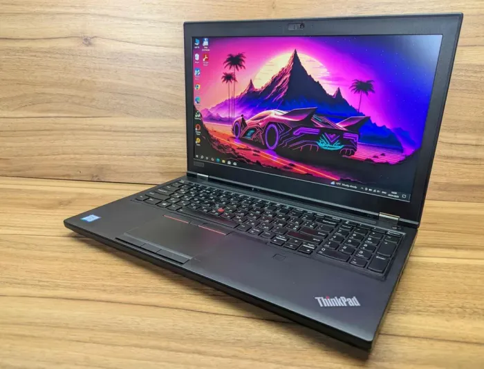 Мобільна робоча станція Б-клас Lenovo ThinkPad P52 / 15.6" (1920x1080) IPS / Intel Xeon E-2176M (6 (12) ядер по 2.7 - 4.4 GHz) / 32 GB DDR4 / 512 GB SSD / nVidia Quadro P2000, 4 GB GDDR5, 128-bit / WebCam / TouchID / Windows 10 б/в - зображення 5